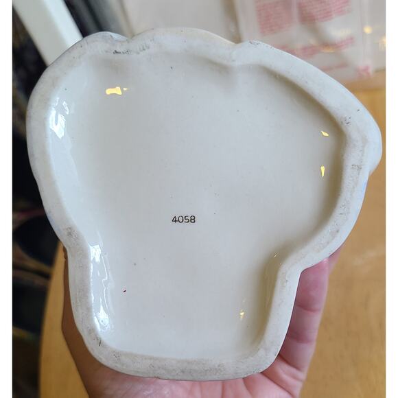 Mother Mary and baby Jesus Planter pen holder vintage religious Decor gothic - Picture 8 of 8